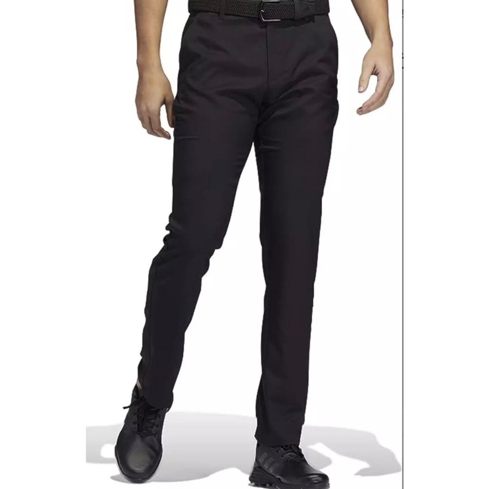 Adidas Ultimate 365 Golf Pants 42 Black Unhemmed DP6271 Stretch Sports Athletic